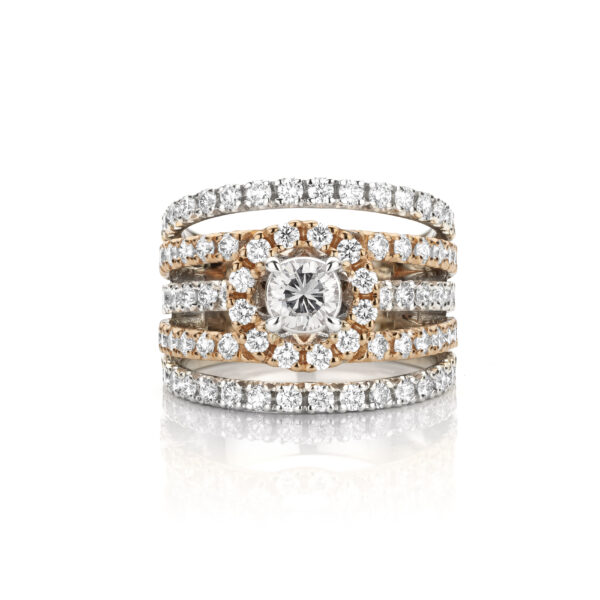 Infinity Halo Ring