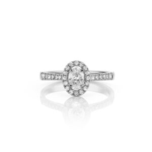 Love Oval Halo